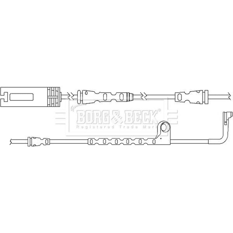 Borg & Beck Brake Pad Wear Sensor Front BWL3122