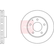 Apec 2 x Vented Front Brake Discs DSK524