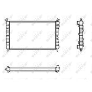 NRF Engine Radiator 53600