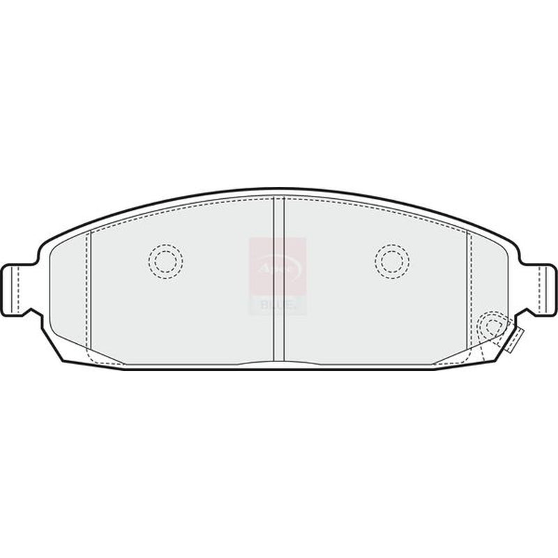 Apec Front Brake Pad Set PD3627
