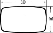 Hella 8SB 560 991-061 Exterior Mirror