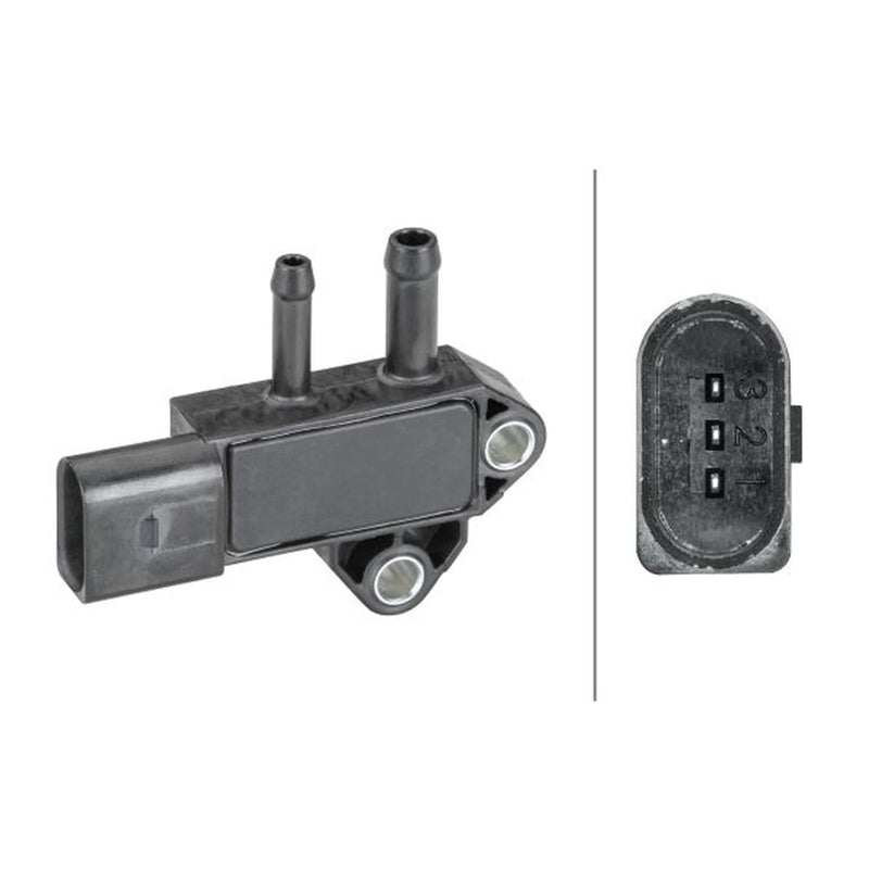 Hella Exhaust Pressure Sensor before soot particulate filter 6PP 009 409-361