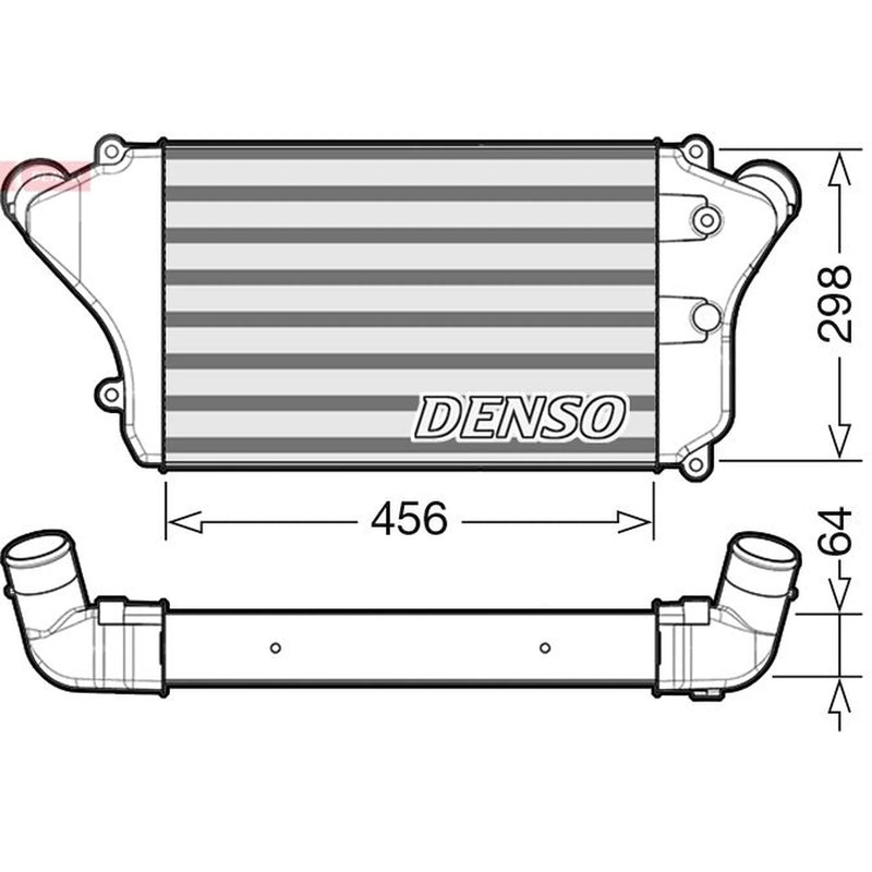 Denso Intercooler (Charge Air Cooler) DIT45005