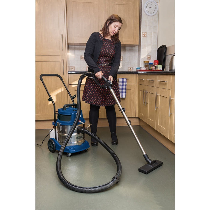 Draper 3 in 1 Wet and Dry Shampoo/Vacuum Cleaner, 20L, 1500W 75442 Draper  - Town Parts