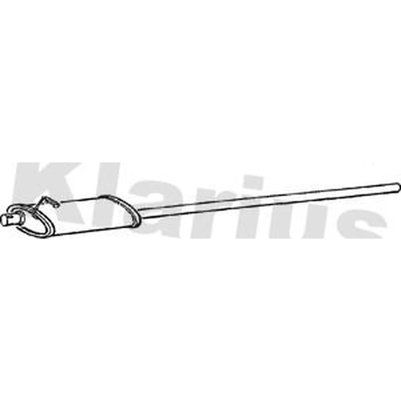 Klarius Box With Centre Pipe Centre FD552T