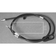 Borg & Beck Handbrake Cable Left Rear BKB3374