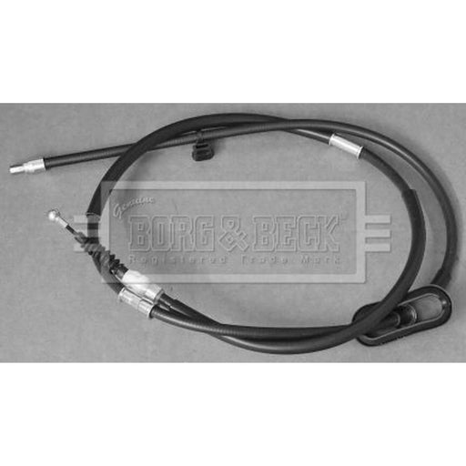 Borg & Beck Handbrake Cable Left Rear BKB3374