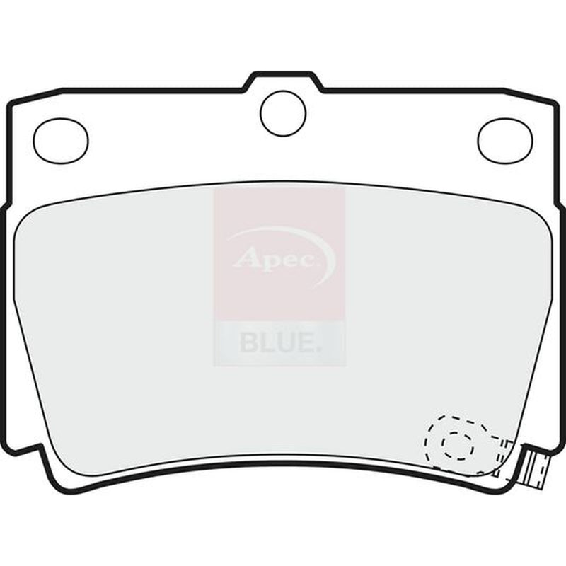 Apec Rear Brake Pad Set PD3529