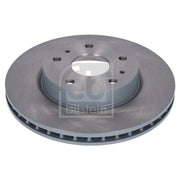 Febi 2 x Internally Vented Front Brake Discs 108614