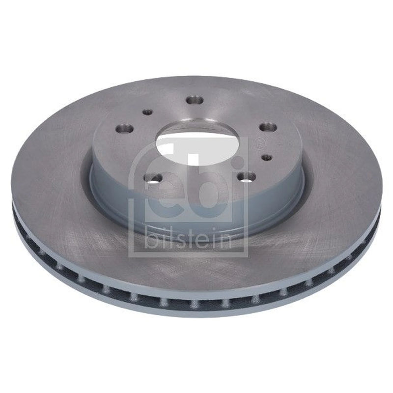 Febi 2 x Internally Vented Front Brake Discs 108614