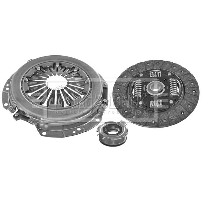 Borg & Beck Clutch Kit Set 3pc 225mm HK6052