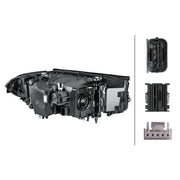 Hella Headlight Headlamp LED Left 1LX 354 836-031