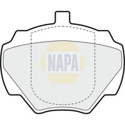 NAPA Rear Brake Pad Set NBP1656