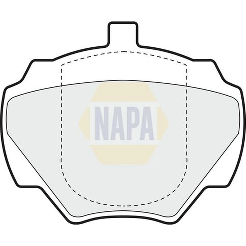 NAPA Rear Brake Pad Set NBP1656
