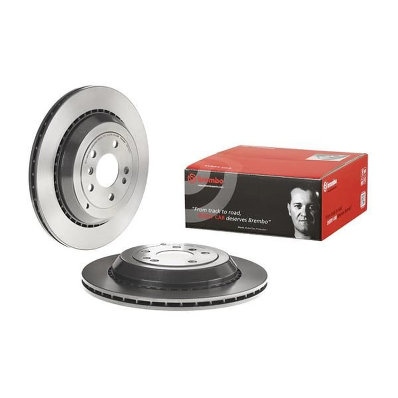 Brembo 2 x Internally Vented Rear Brake Discs 09.R124.21