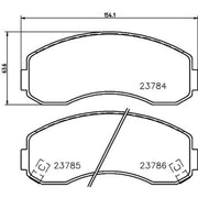 Mintex Front Brake Pad Set MDB1915