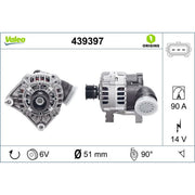 Valeo Car Alternator 12V 439397