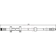Apec Brake Hydraulic Hose Line Front HOS3078