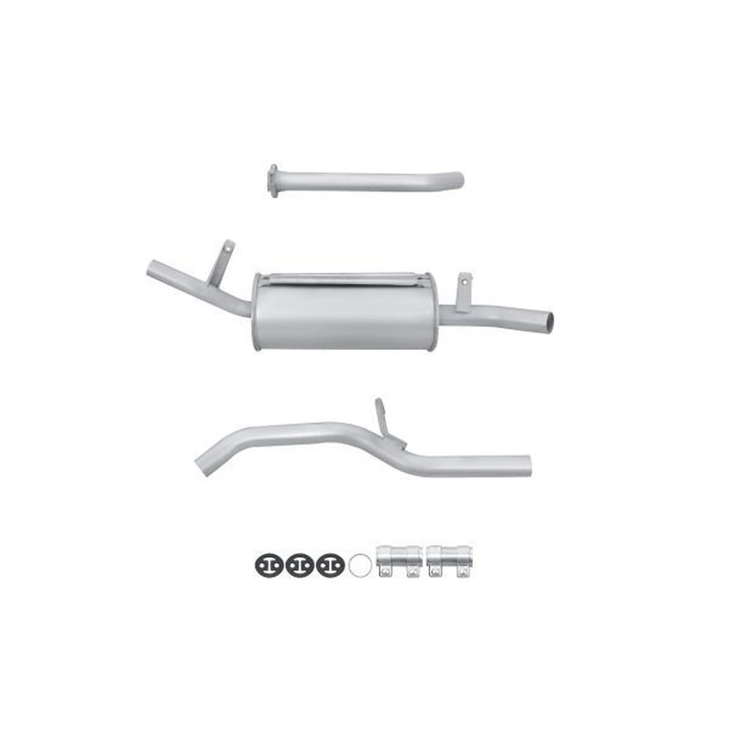 Hella End Silencer Rear 8LD 366 035-591