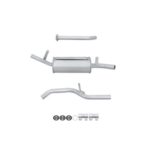 Hella End Silencer Rear 8LD 366 035-591