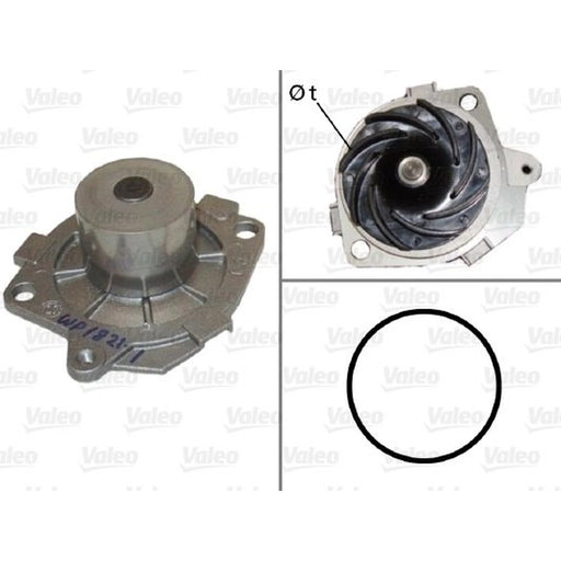 Valeo Engine Cooling Water Pump 506590
