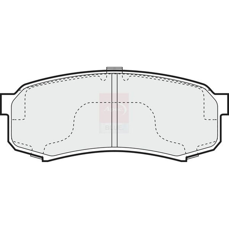 Apec Rear Brake Pad Set PD3386