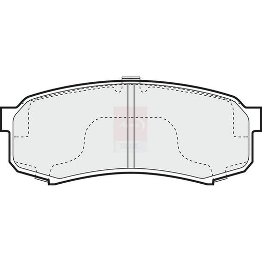 Apec Rear Brake Pad Set PD3386