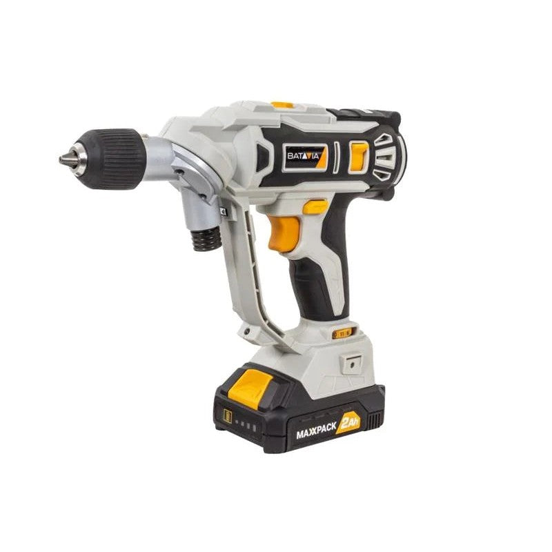 Batavia MAXXPACK Twin Drill & Screwdriver 18V 1 x 2.0Ah Li-ion - 7064360