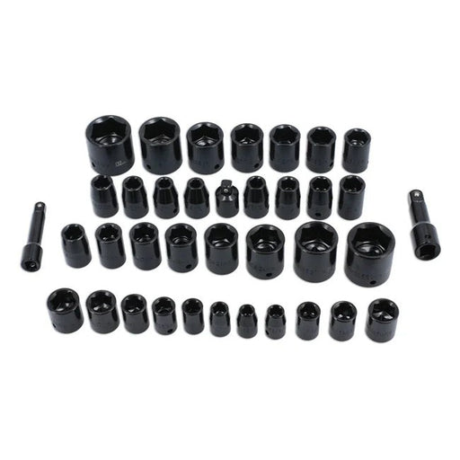 Laser Tools Impact Socket Set 3/8"D, 1/2"D 37pc - PL