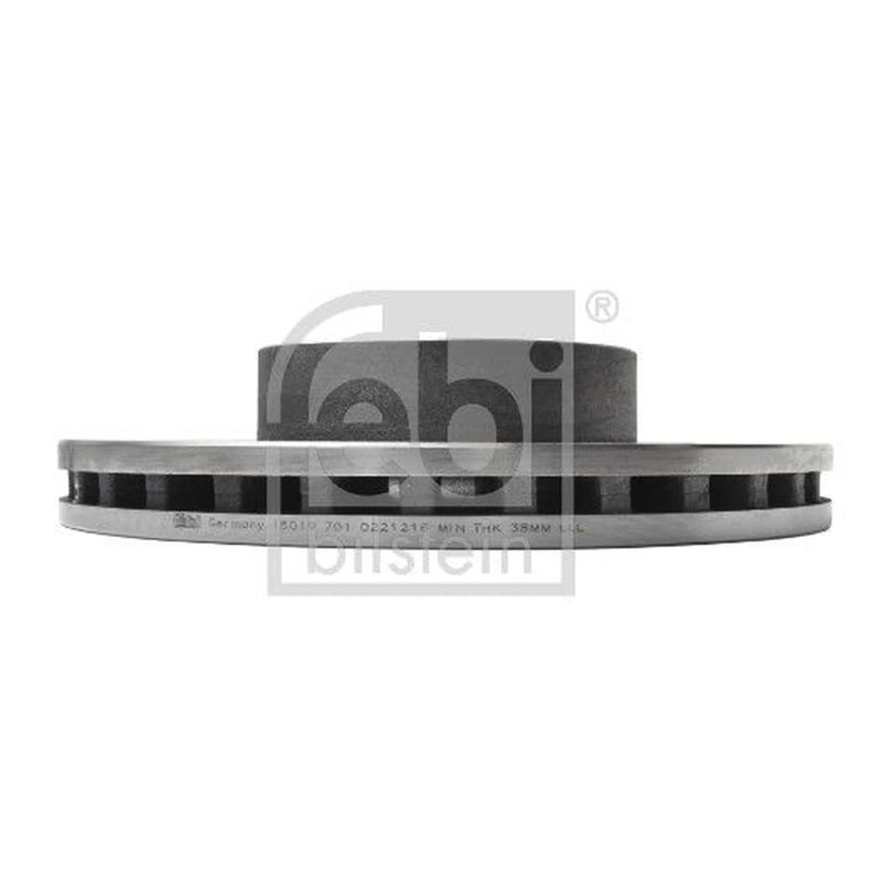 Febi 2 x Internally Vented Front Brake Discs 18019