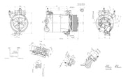 Hella 8FK 366 200-341 Compressor, air conditioning