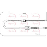 Apec Handbrake Cable Left Rear CAB1261