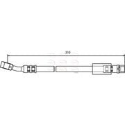 Apec Brake Hydraulic Hose Line Front HOS3445
