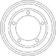 Abtex Brake Drum Assembly Rear BDM911