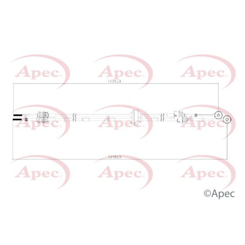 Apec Manual Transmission Cable Pull CAB7041