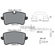 Textar Rear Brake Pad Set 2521404