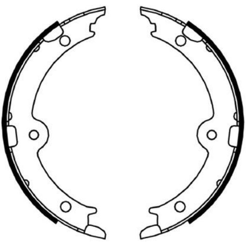 Mintex Parking Brake Shoe Set MFR688