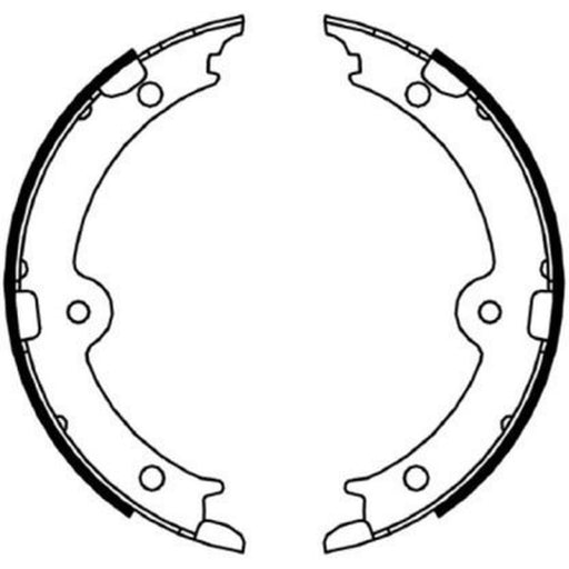 Mintex Parking Brake Shoe Set MFR688