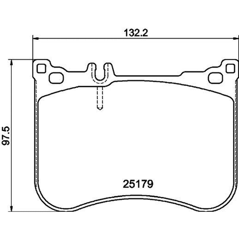 Mintex Front Brake Pad Set MDB3420