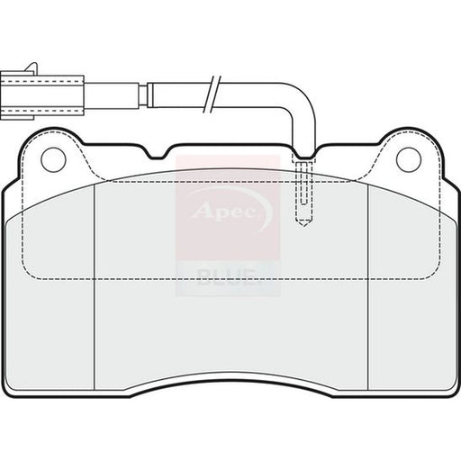 Apec Front Brake Pad Set PD4266