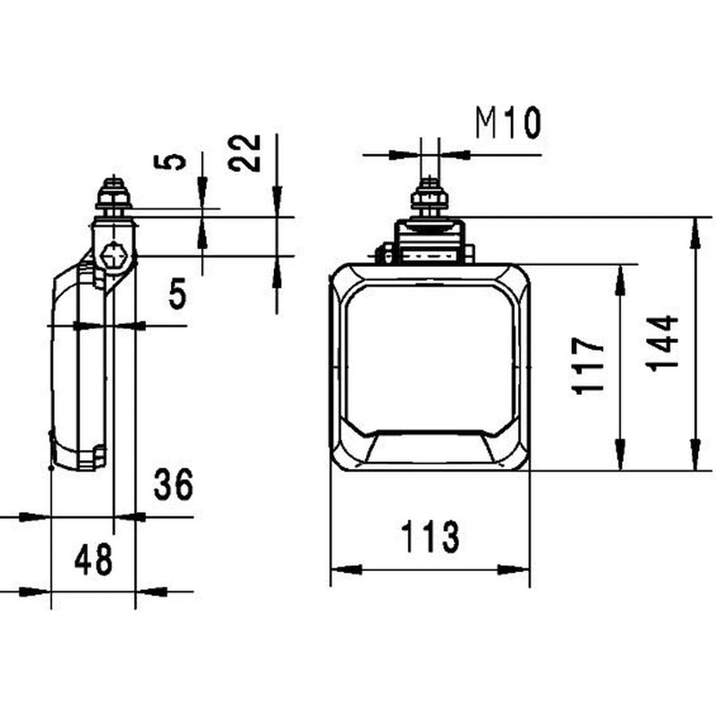 Hella Worklight High 1GA 995 193-011