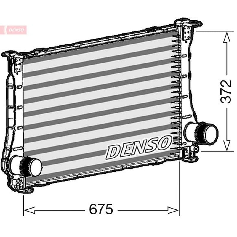 Denso Intercooler (Charge Air Cooler) DIT50011