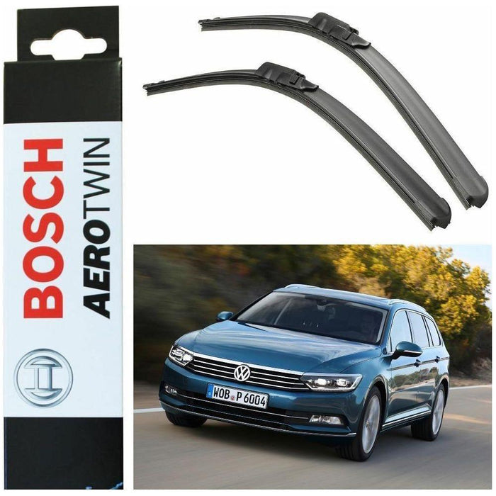 Bosch Aerotwin Front Wiper Blades Set Vw Passat 08.14> A864S Bosch  - Town Parts