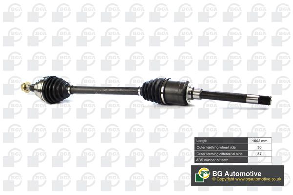 BGA CV Drive Shaft Driveshaft Front Right