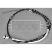 Borg & Beck Handbrake Cable Left Rear BKB3154