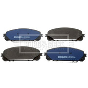 Borg & Beck 4 x Front Brake Pad Set BBP2485