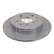 Febi 2 x Solid Rear Brake Discs 108609