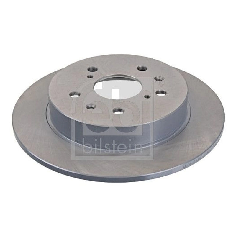 Febi 2 x Solid Rear Brake Discs 108609