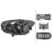 Hella Headlight Headlamp LED Right 1LX 015 315-341