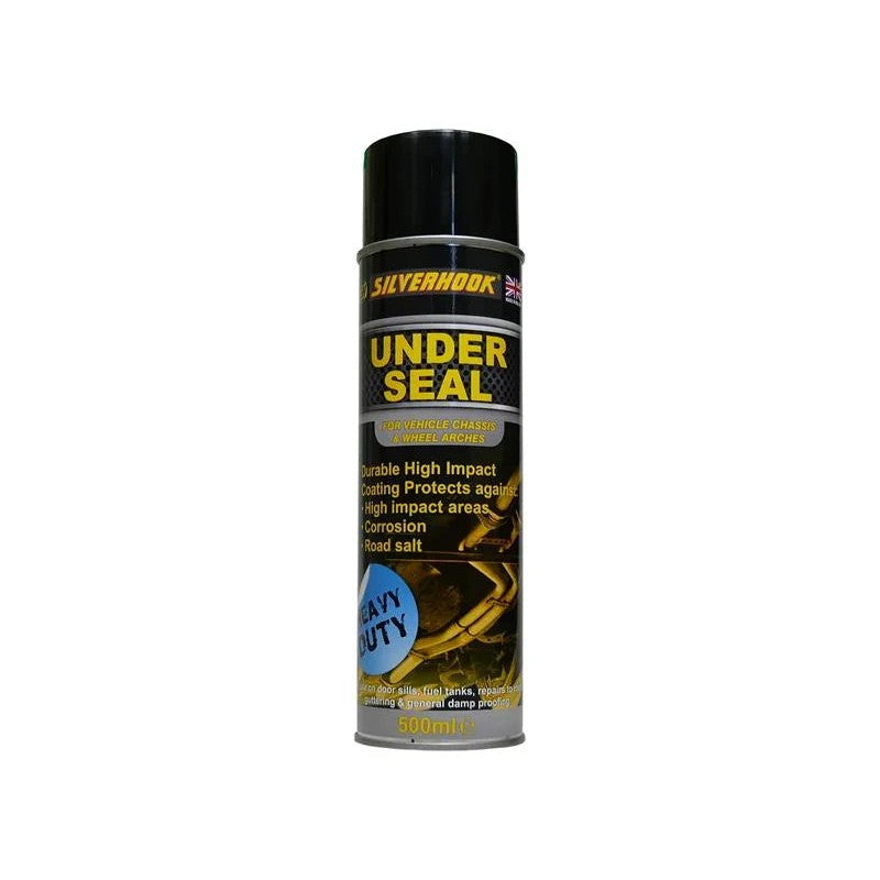 Silverhook Bitumastic Under Seal Spray Paint 500ml - SGUS1